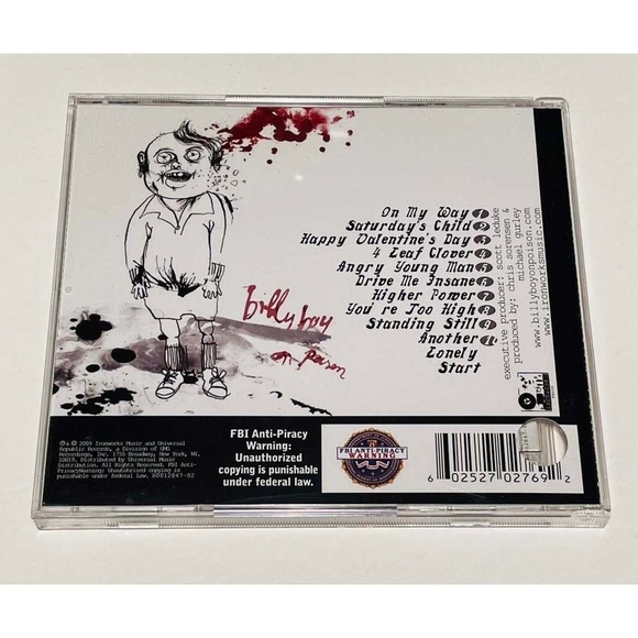 CD Billy Boy On Poison - Drama Junkie Queen - Picture 2 of 2